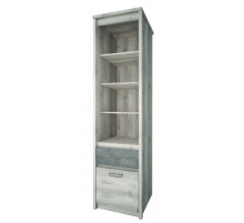 Шкаф-пенал Джаз 1D1S оникс