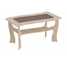 Журнальный стол со стеклянной столешницей в гостиную №16